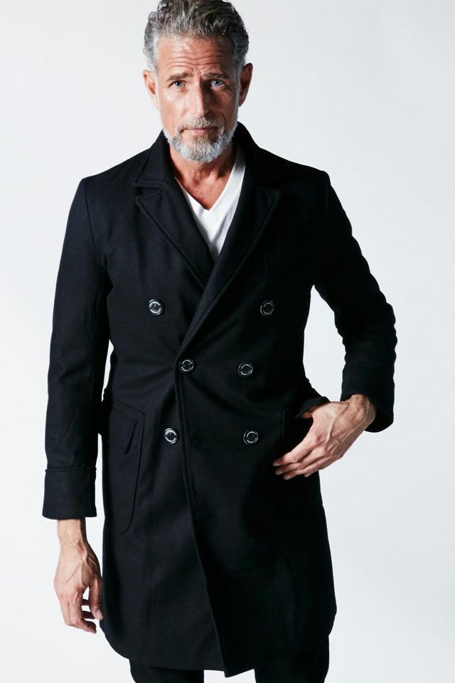 113 DUVETICA W-CHESTER COAT (BLACK) | 1PIU1UGUALE3 NAGOYA WEB SHOP