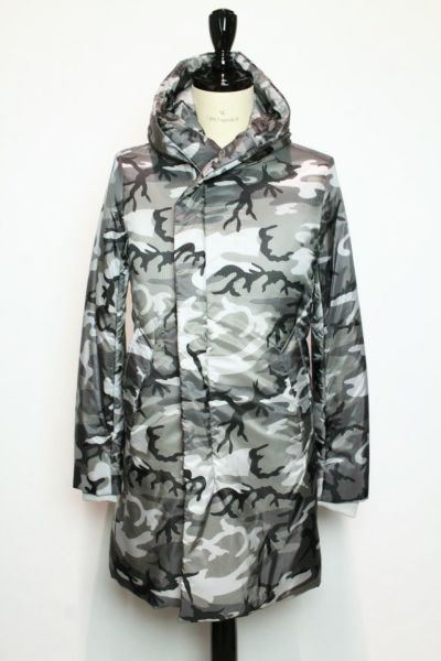 LEON NEXT WRAP HOODED COAT (BLACK) | 1PIU1UGUALE3 NAGOYA WEB SHOP