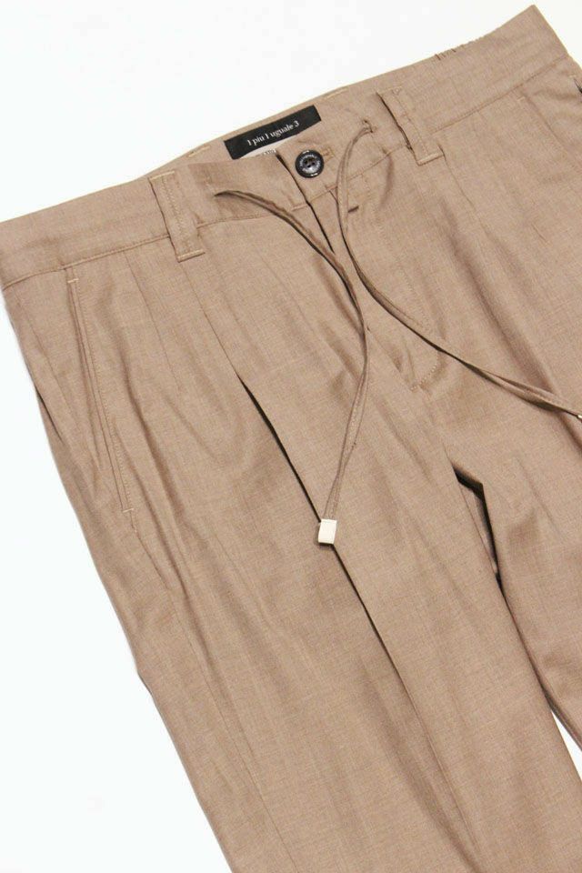 113 giab's EASY ITALY TROUSERS (BEIGE)