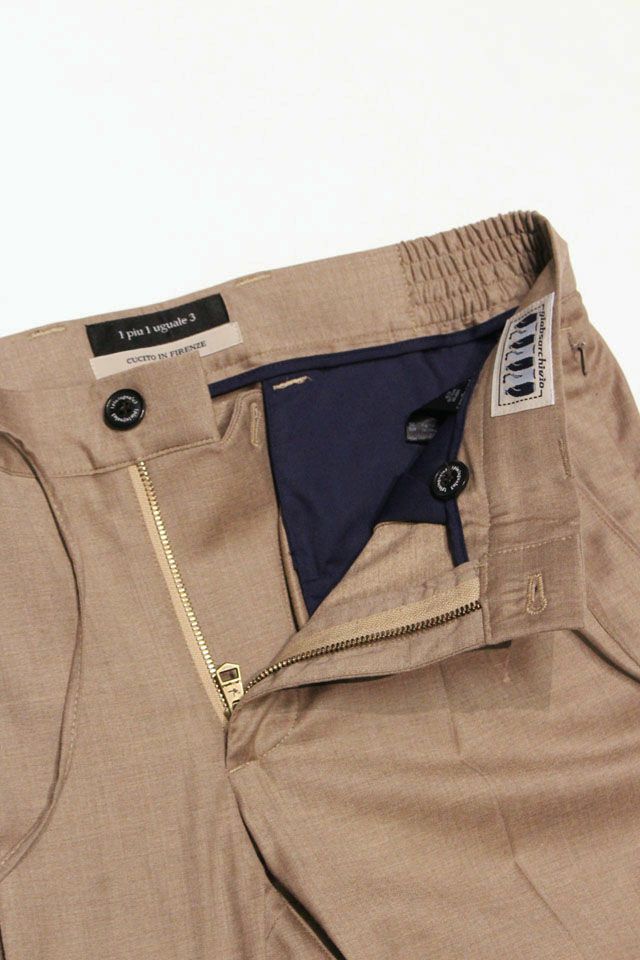 113 giab's EASY ITALY TROUSERS (BEIGE)