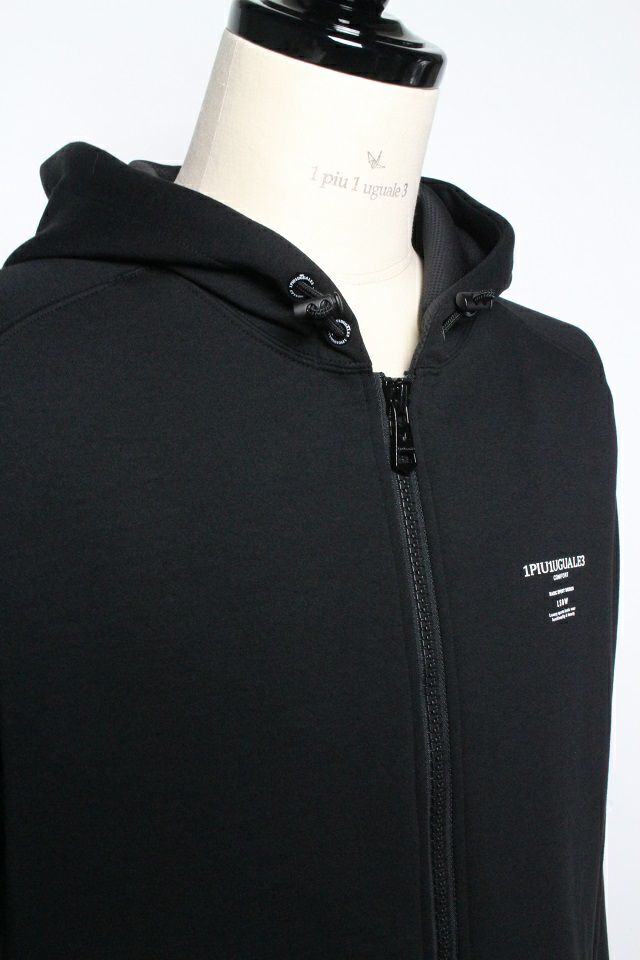 113 SPORT COMFORT ZIP UP PARKA (BLACK)